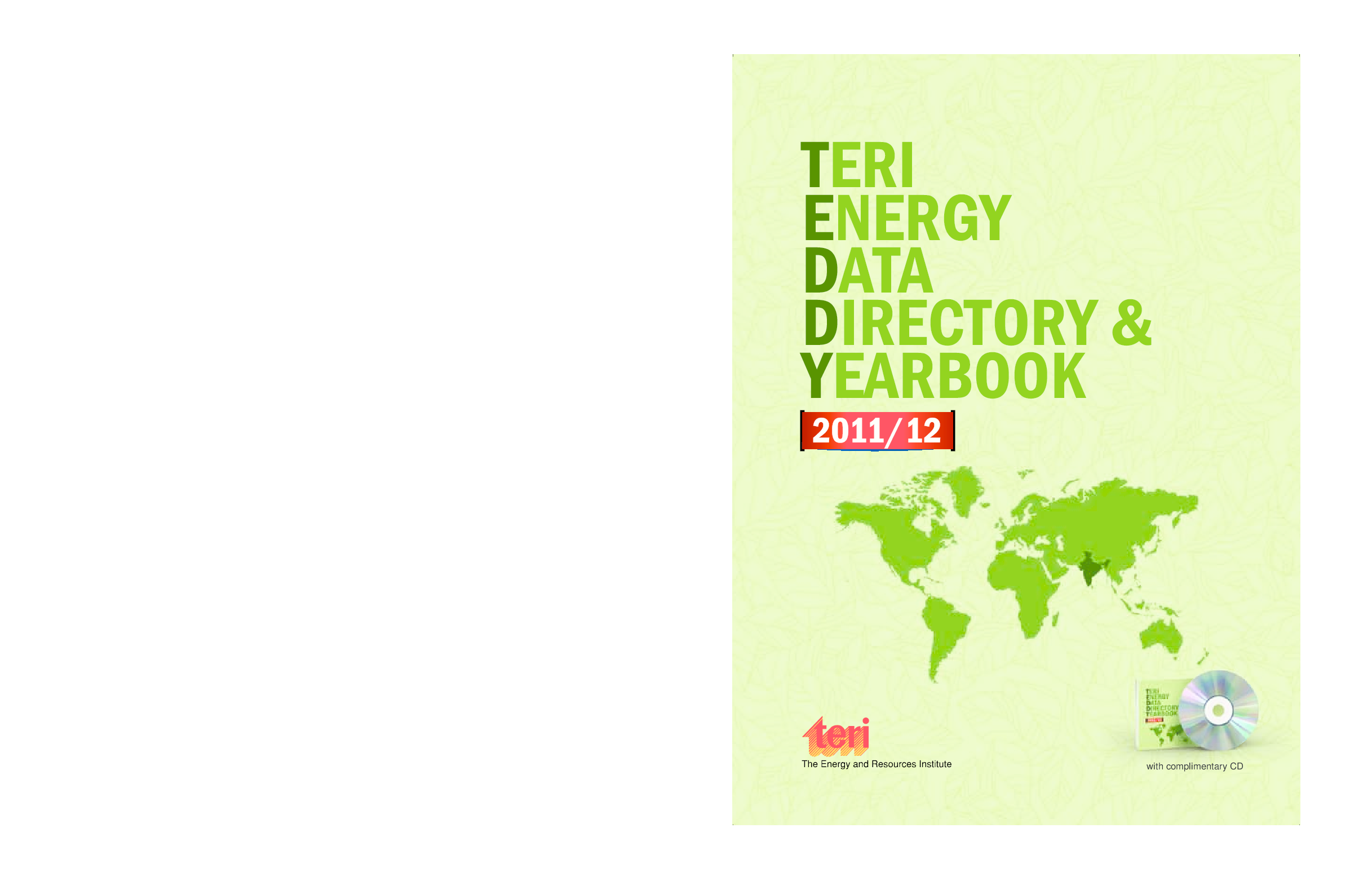 TERI Energy Data Directory & Yearbook (TEDDY) 2011/12  - Page 1