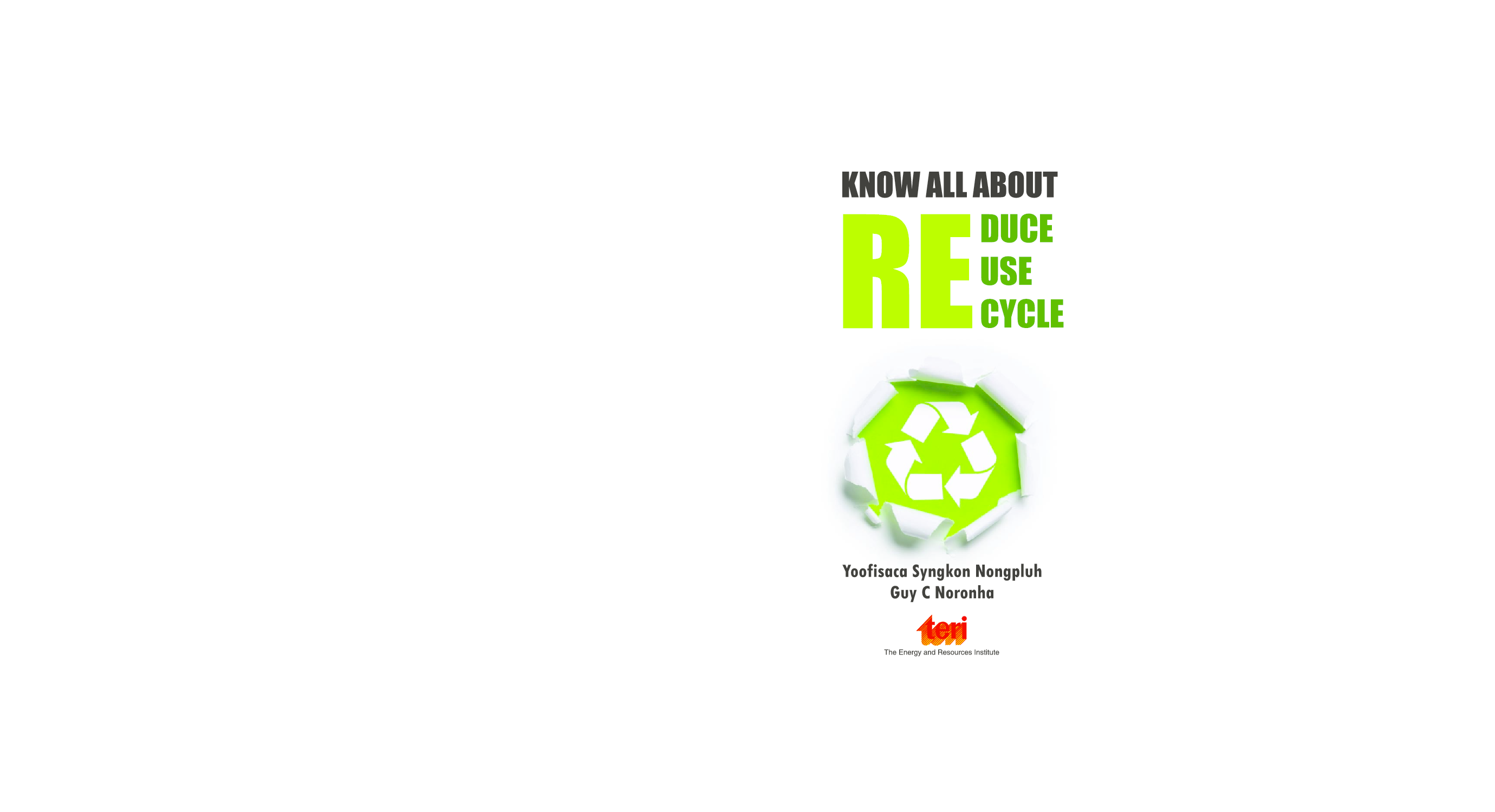 Know All About : Reduce, Reuse And Recycle - Page 1