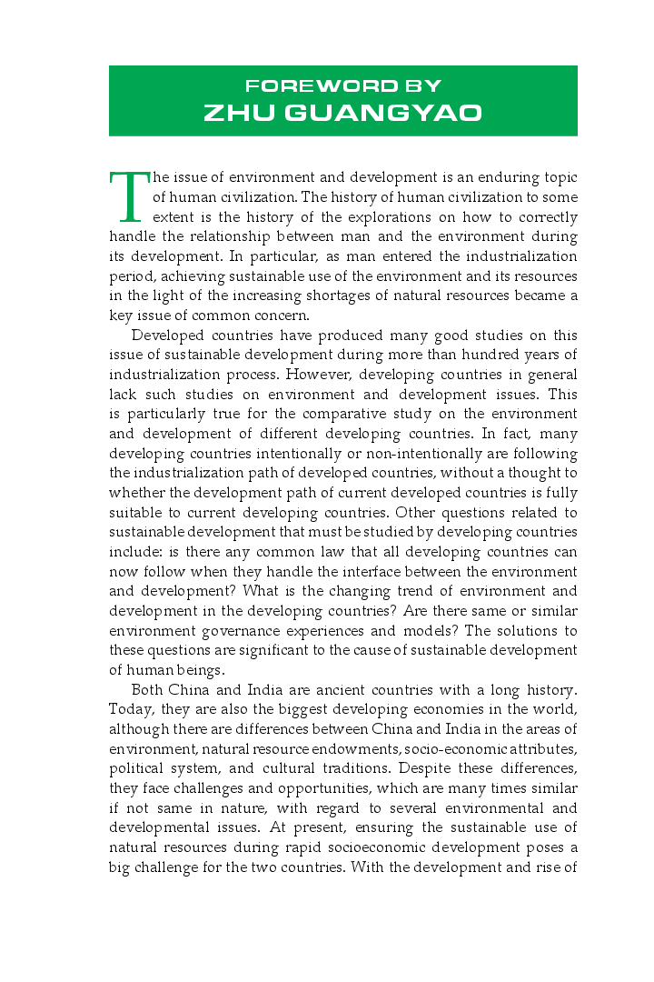 Environment and Development : China and India - Page 5
