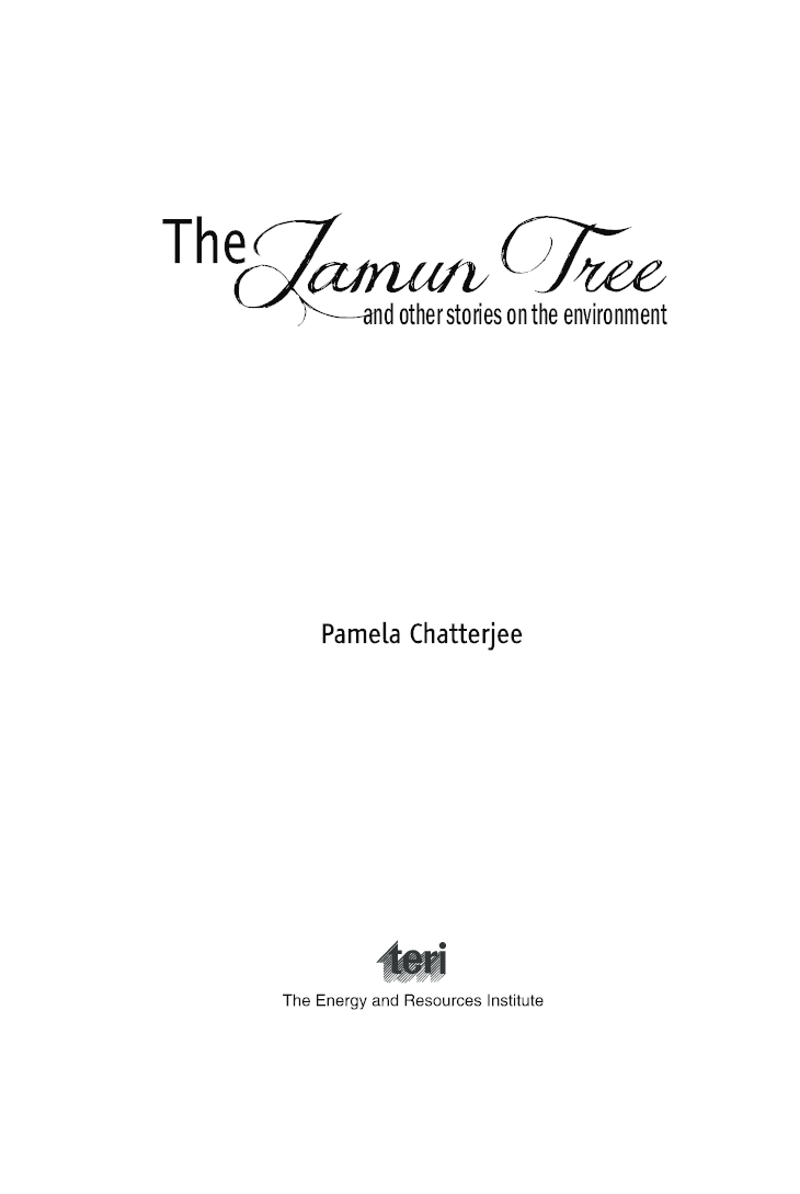 The Jamun Tree and Other Stories on the Environment  - Page 4