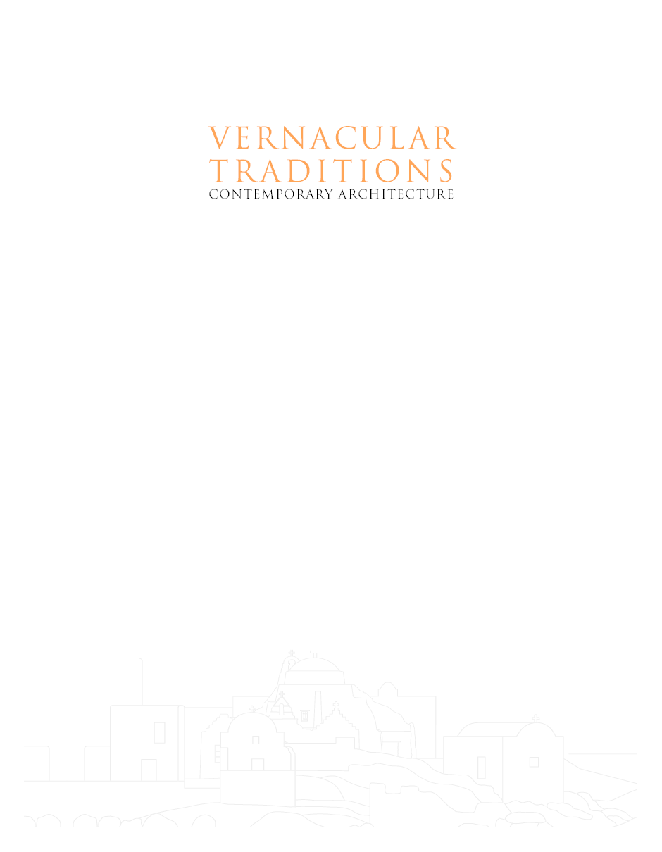 Vernacular Traditions: contemporary architecture - Page 2