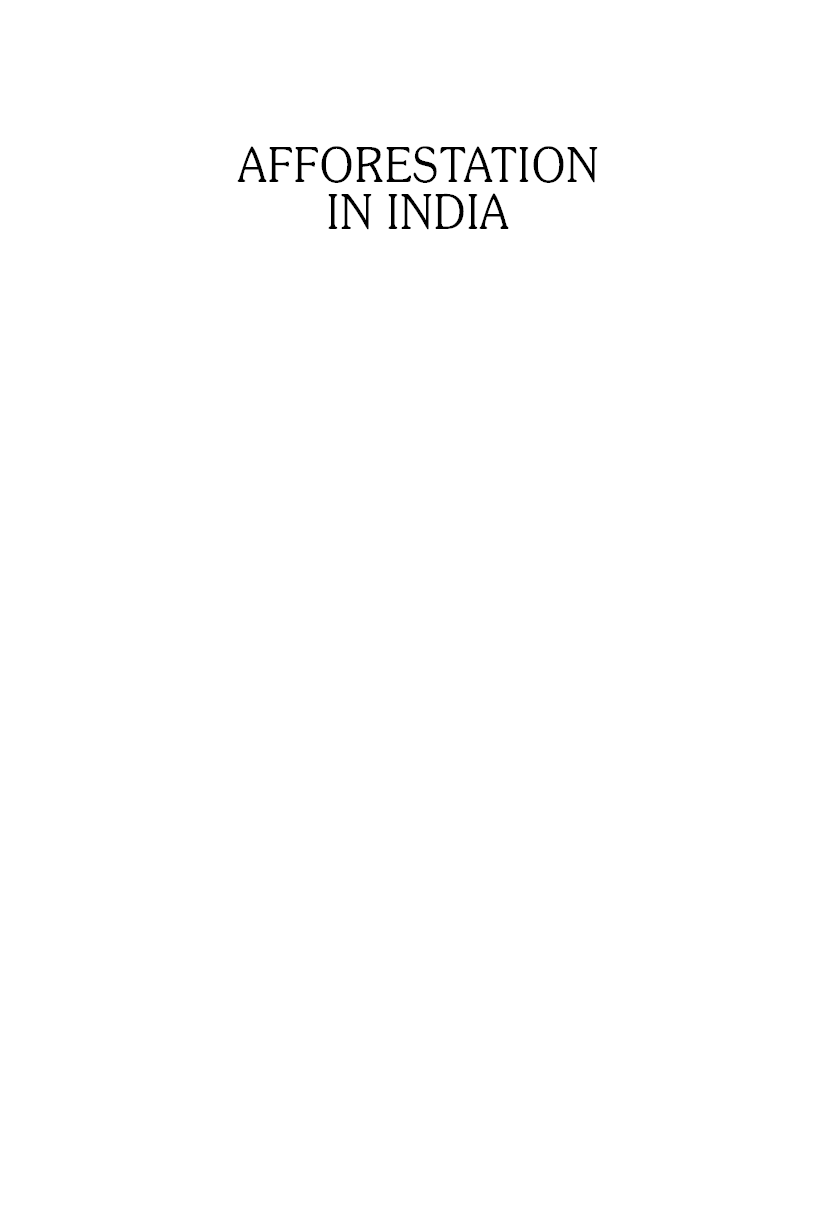 Afforestation in India : dimensions of evaluation - Page 2