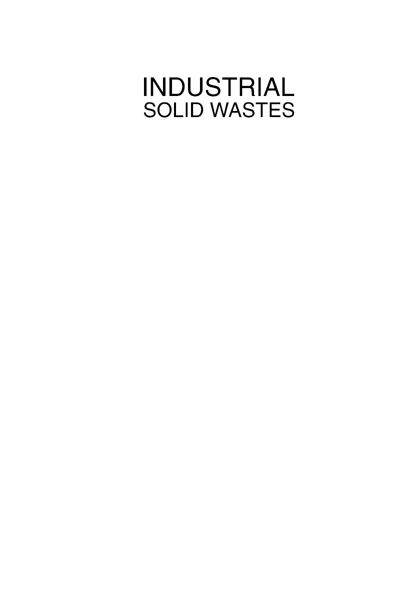 Industrial Solid Wastes  - Page 2