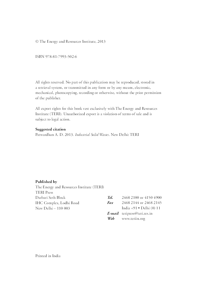 Industrial Solid Wastes  - Page 5