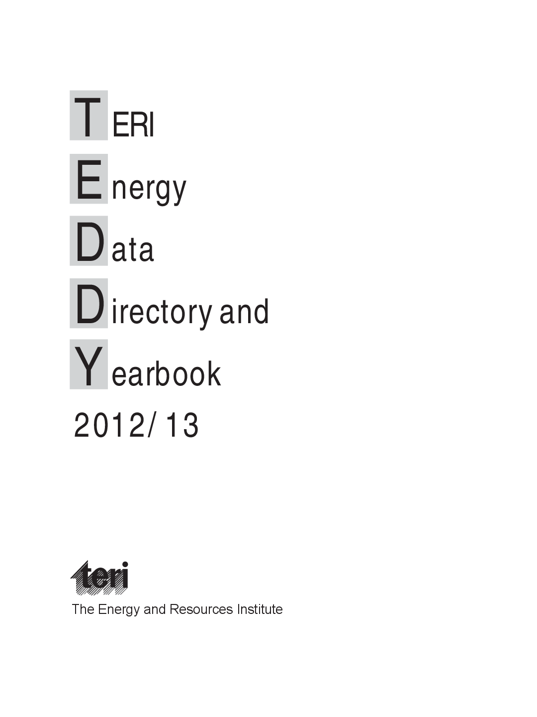 TERI Energy Data Directory & Yearbook (TEDDY) 2012/13 - Page 4