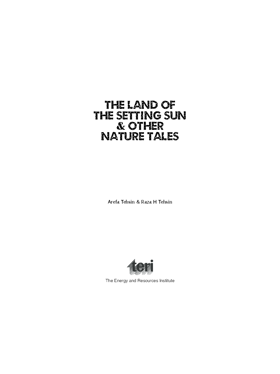 The Land of the Setting Sun & Other Nature Tales  - Page 4