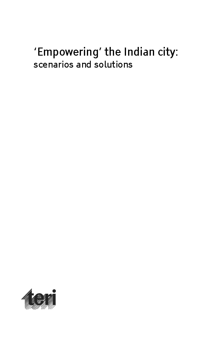 Empowering the Indian City  - Page 3