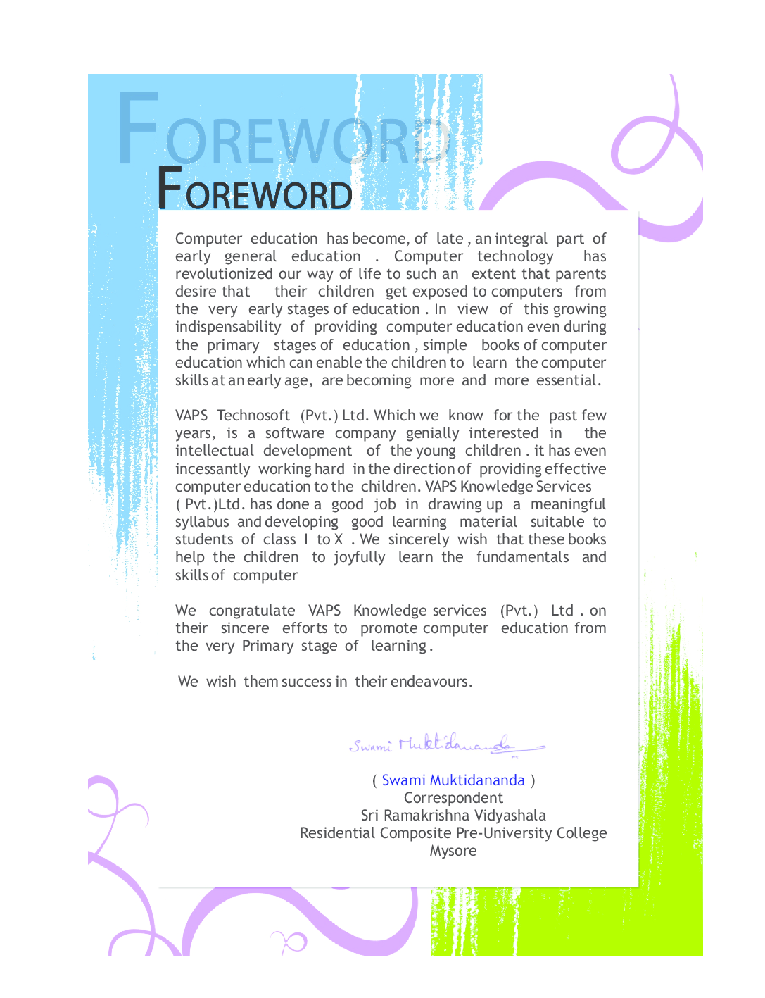 Learn With Computer 5TH STD - Page 4