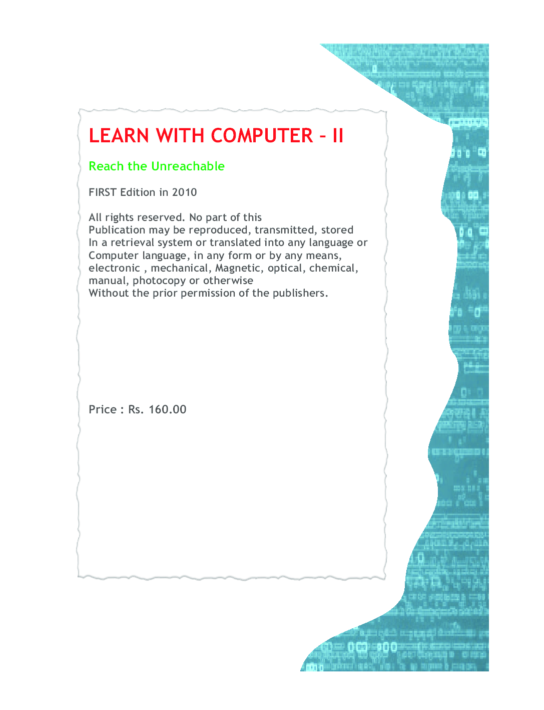 Learn With Computer 6TH STD - Page 3