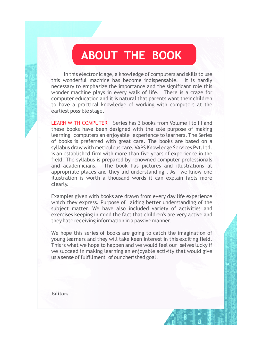 Learn With Computer 6TH STD - Page 5