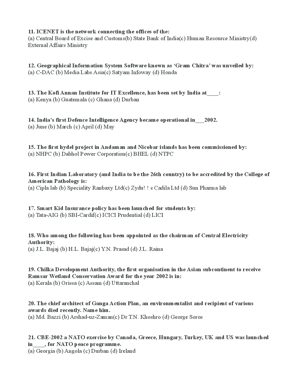 Railway Recruitment Board (Non-Technical) Previous Year Question Papers With Answers - Page 3