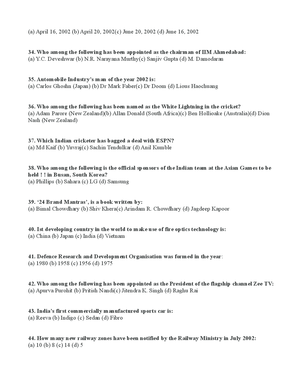 Railway Recruitment Board (Non-Technical) Previous Year Question Papers With Answers - Page 5