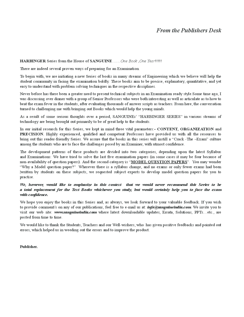 Harbingers Solved Question Papers Computer And Information Science Engineering 4th Semester VTU 2015 - Page 5