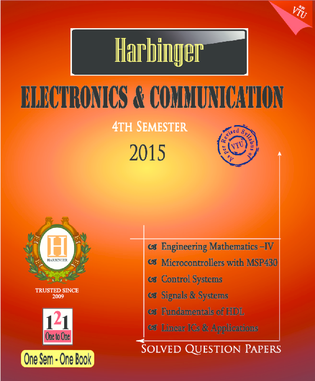 Harbingers Solved Question Papers Electronics And Communication Engineering 4th Semester VTU 2015 - Page 1