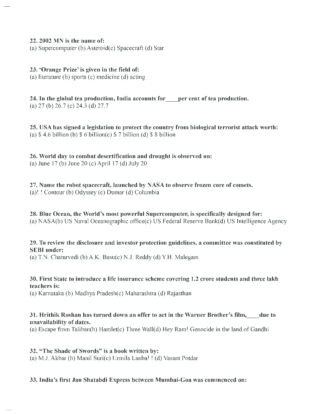 Railway Recruitment Board ASM 2016 Previous Year Question Papers And Mock Test - Page 4