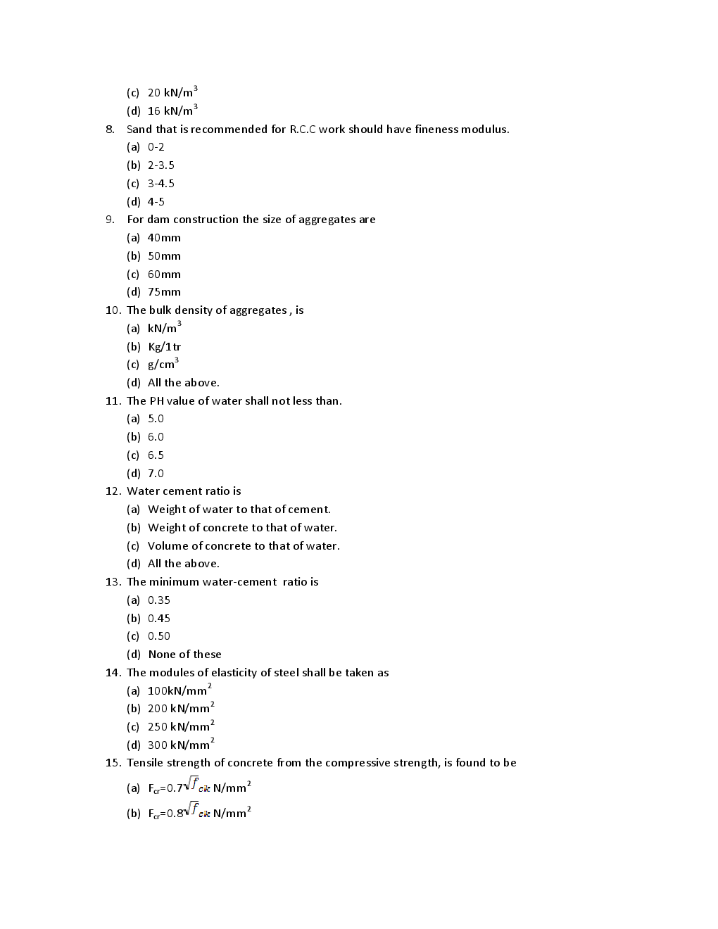 Railway Recruitment Board Junior Engineer 2016 Previous Year Question Papers And Mock Test - Page 3