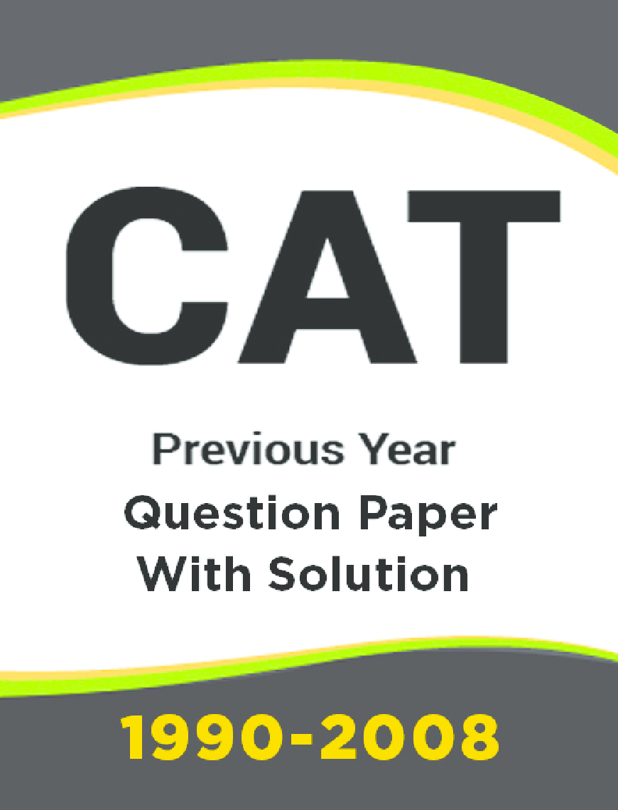 CAT Previous Year Question Paper With Solution 1990-2008 - Page 1