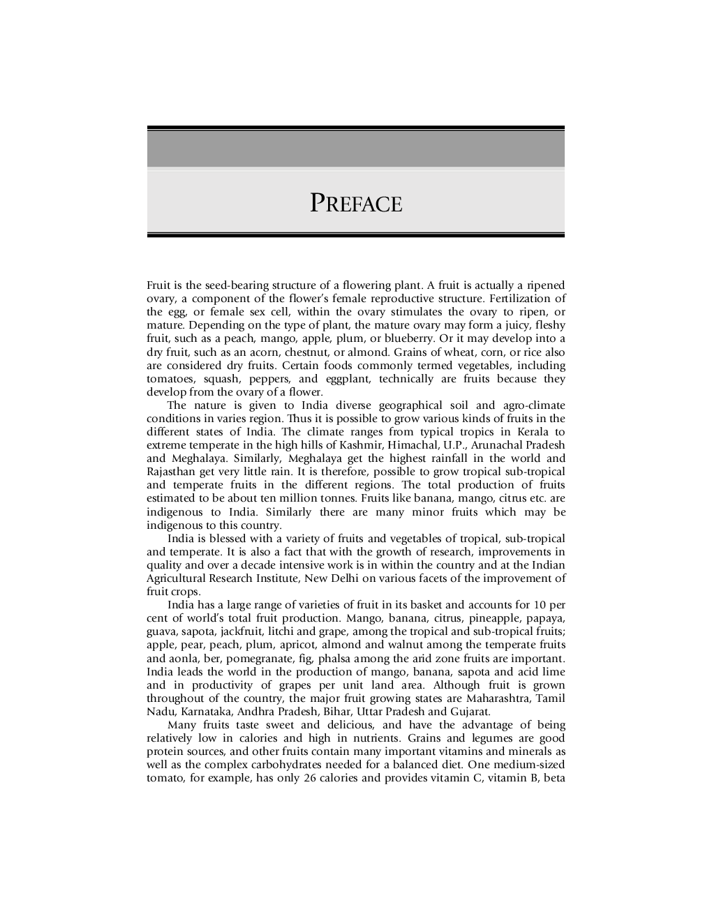 A Handbook Of Fruit Production Volume 1 : Principles of Fruit Production - Page 4