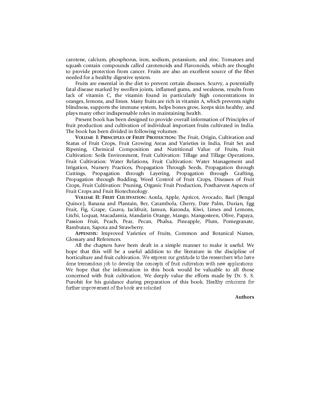 A Handbook Of Fruit Production Volume 1 : Principles of Fruit Production - Page 5