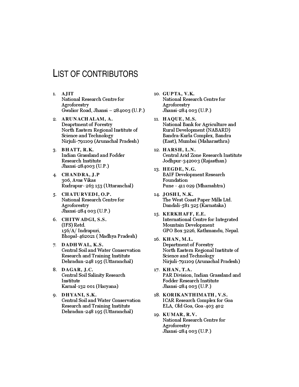 Agroforestry : Potentials and Opportunities - Page 4