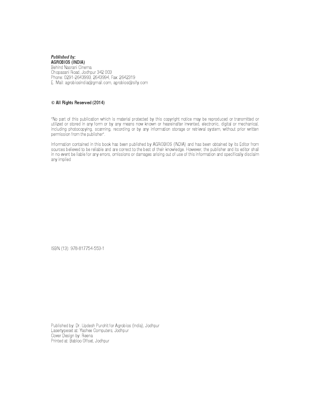 Innovations In Plant Sciences And Biotechnology - Page 3