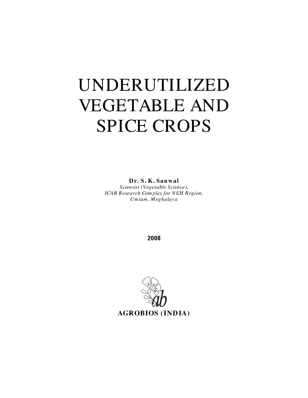 Underutilized Vegetable And Spices Crops - Page 2