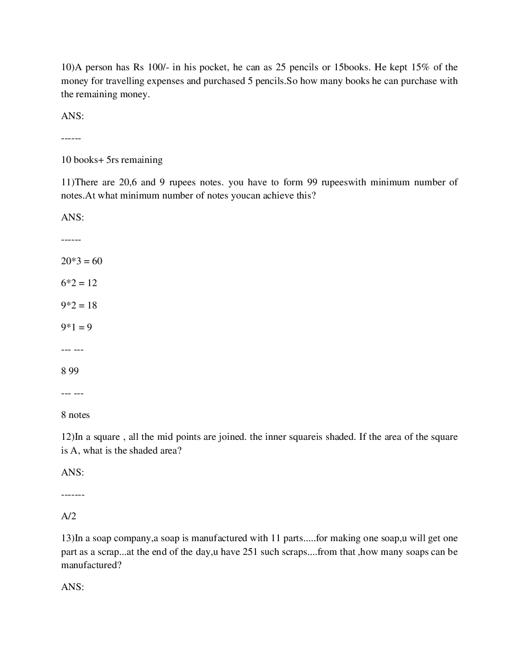 IBM Interview Questions With Solution 2016 - Page 5