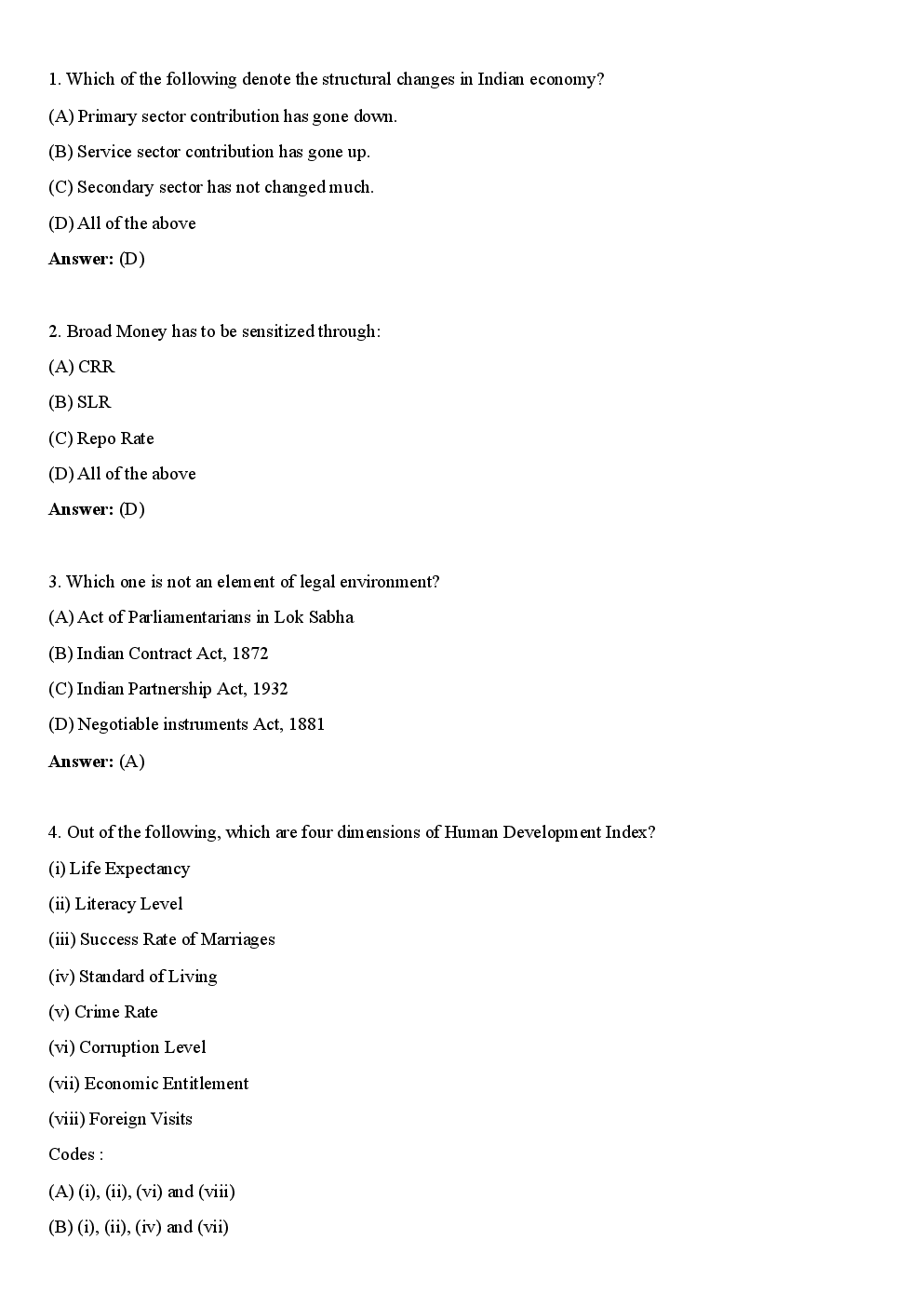 CBSE UGC NET Previous Year 2012-13 Solved Question Paper Commerce Paper-II(June-Dec) - Page 2