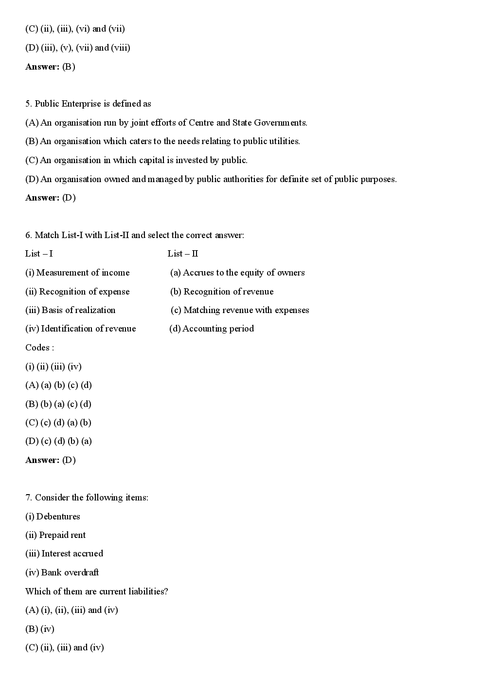 CBSE UGC NET Previous Year 2012-13 Solved Question Paper Commerce Paper-II(June-Dec) - Page 3