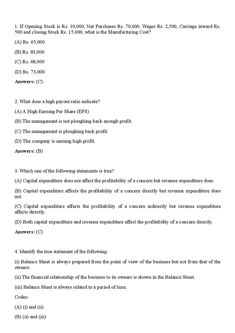 Download CBSE NET Commerce Previous Year 201213 (JuneDec) Solved