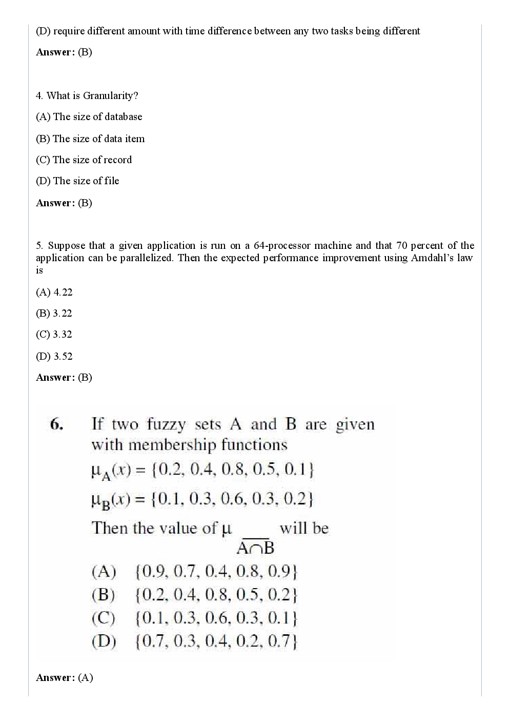 CBSE NET Previous Year 2012-13 Solved Question Paper Computer-Science Paper-III(June-Dec) - Page 3