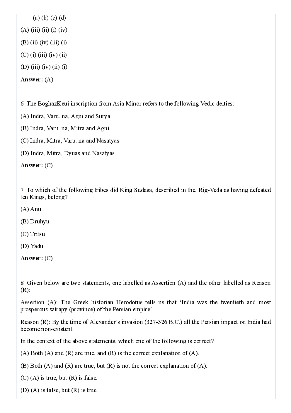 Download CBSE NET History Previous Year 201213 (JuneDec) Solved