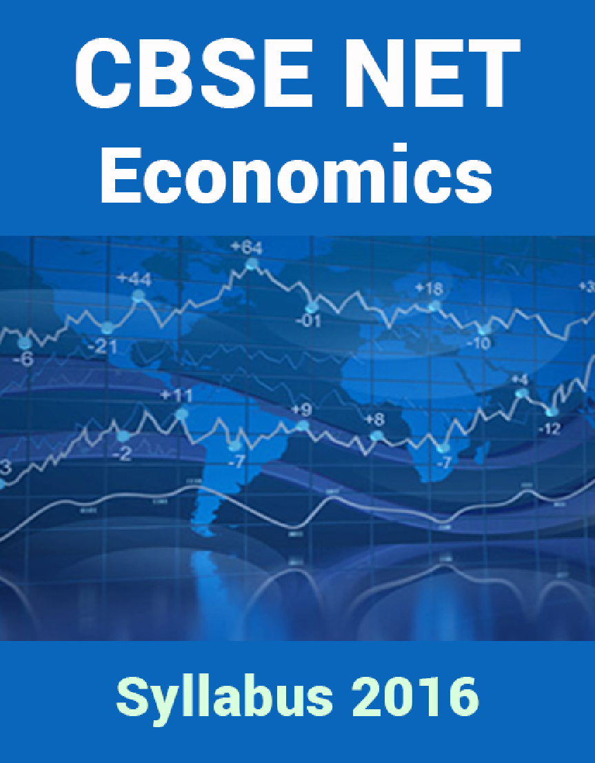 CBSE NET Economics Syllabus 2016 - Page 1