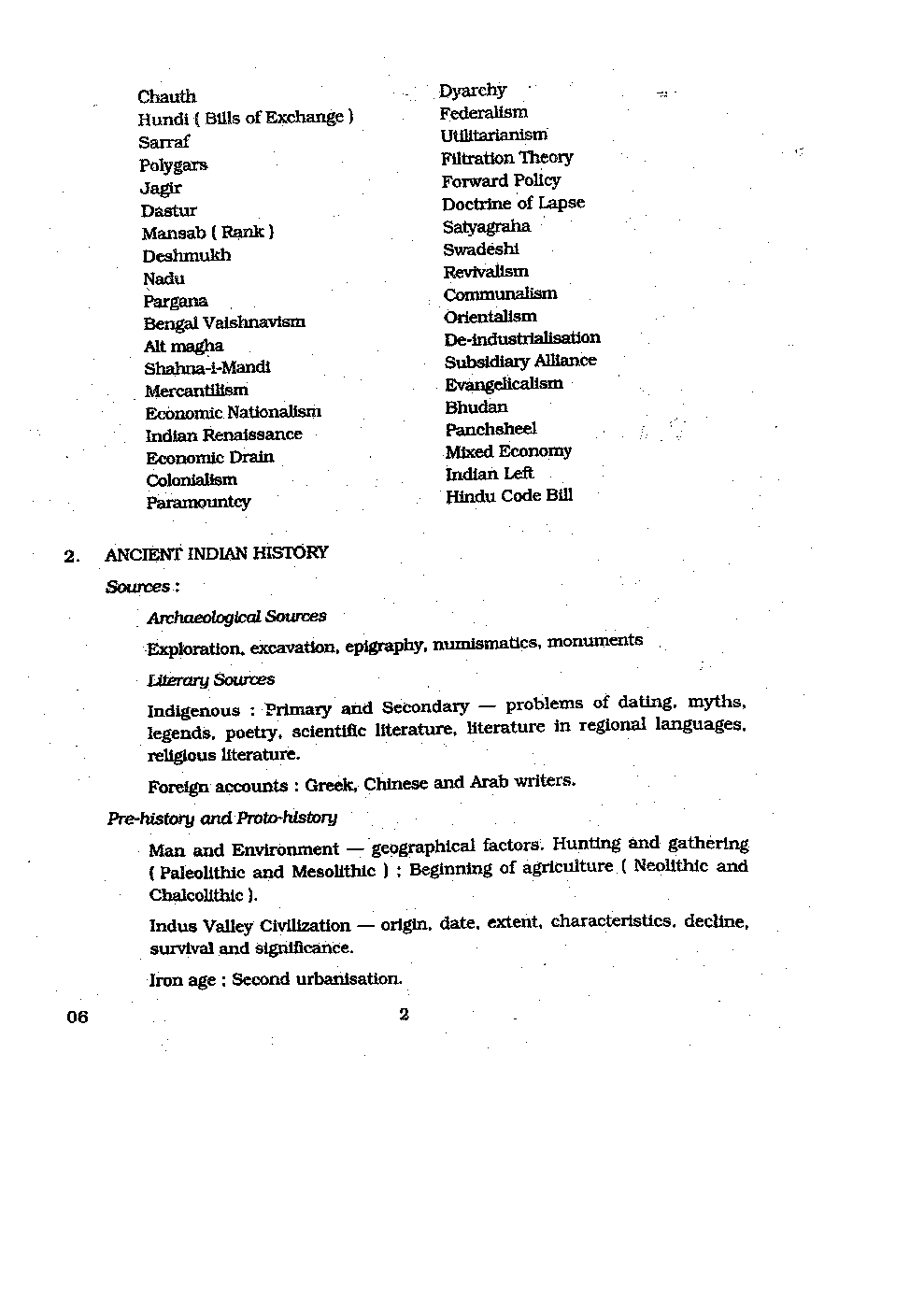 CBSE UGC NET History Syllabus 2016 - Page 3