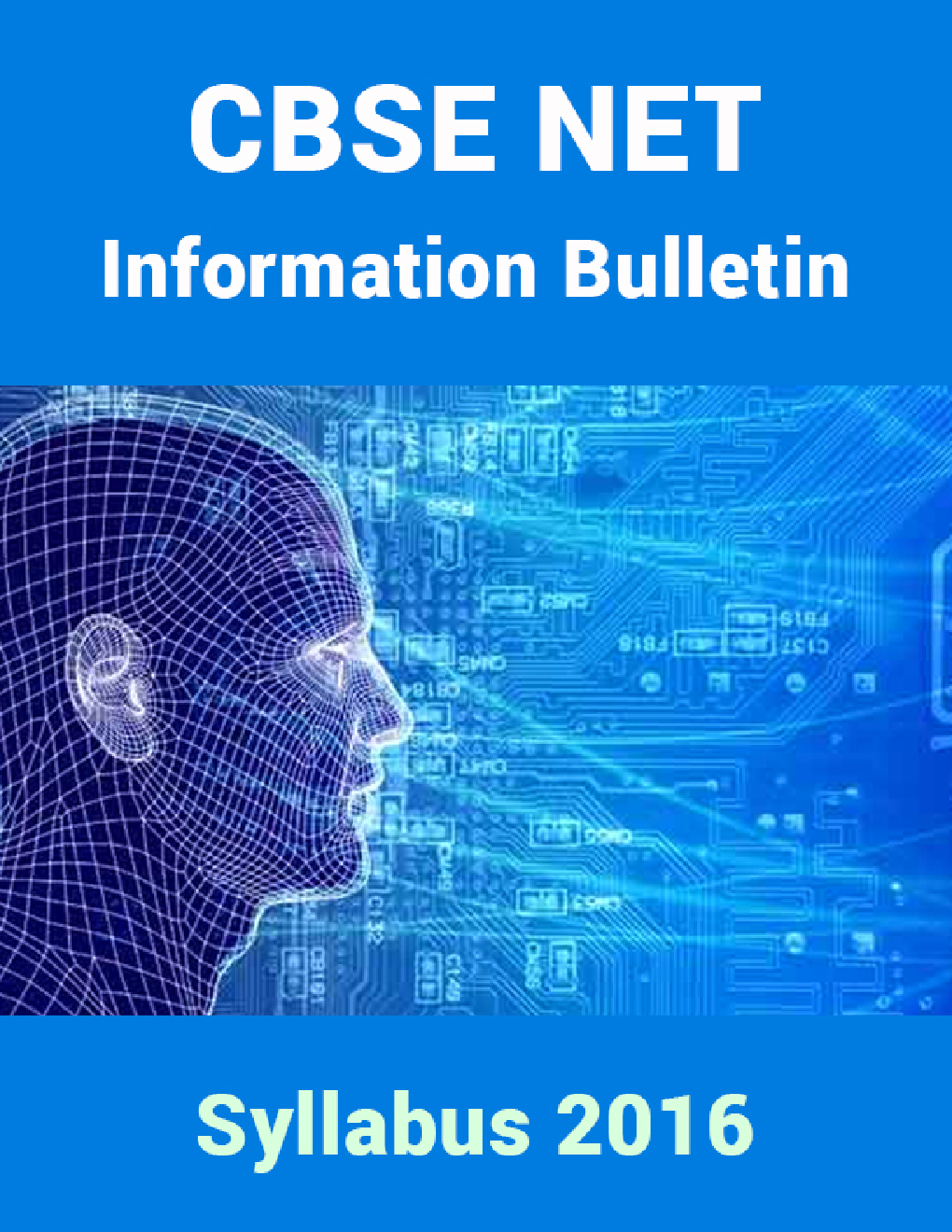 CBSE UGC NET Information Bulletin 2017 - Page 1