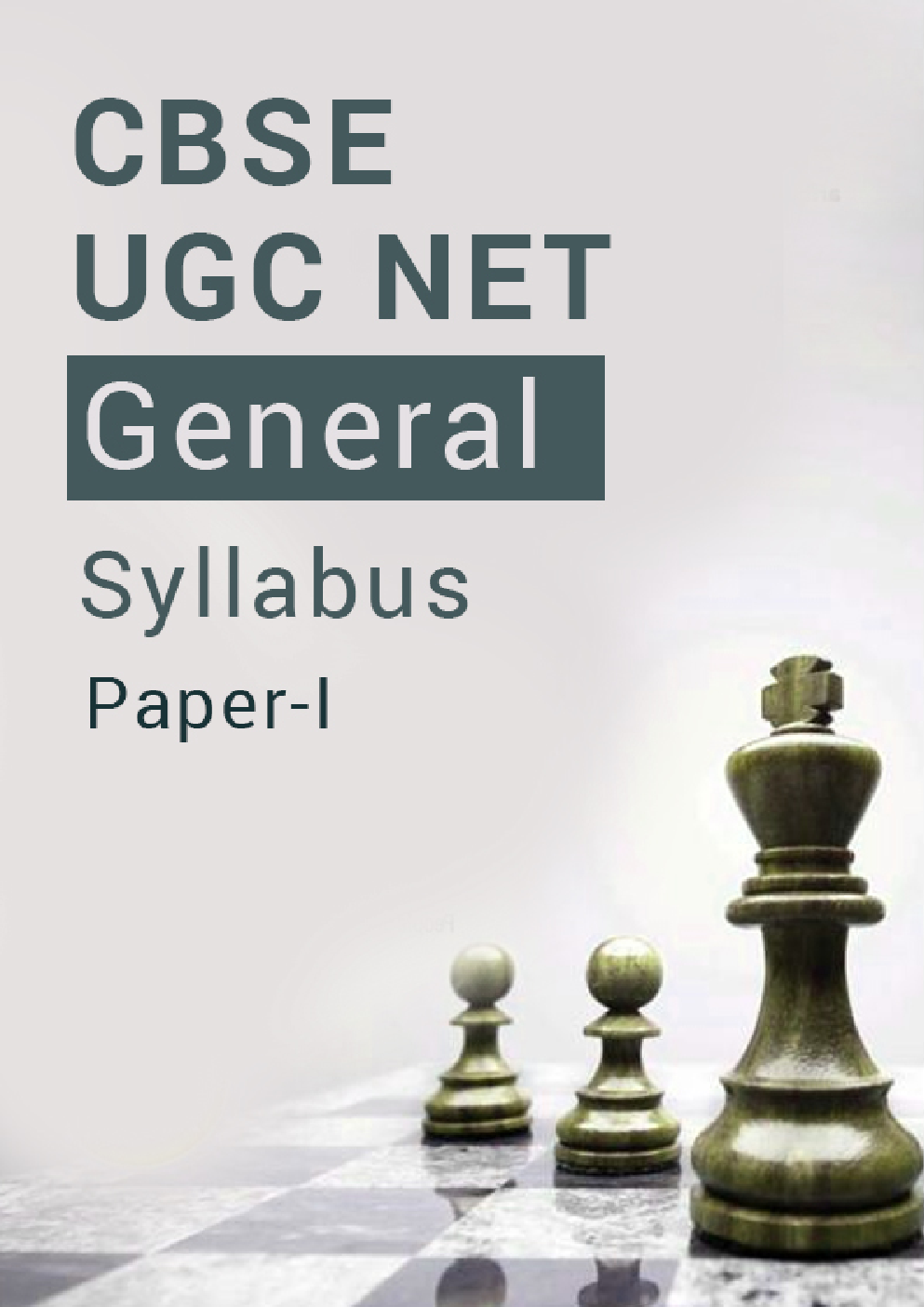 CBSE UGC NET General Paper-I Syllabus  - Page 1
