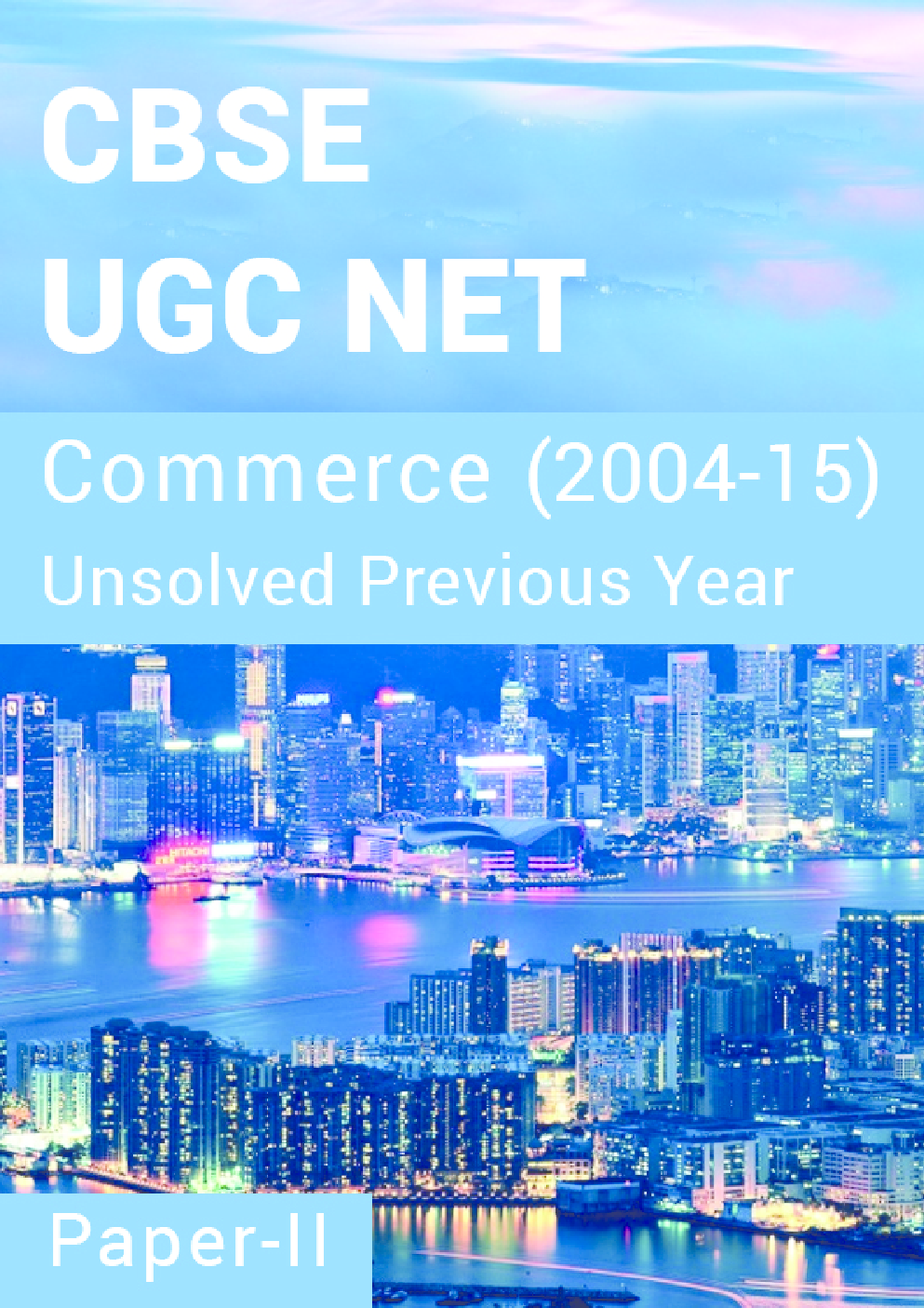 CBSE UGC NET Unsolved Previous Year Question Papers Commerce Paper-II (2004-15) - Page 1