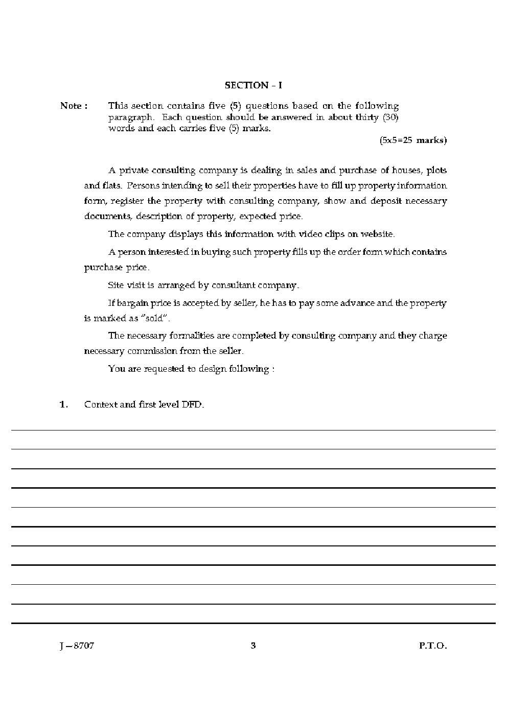 CBSE UGC NET Unsolved Previous Year Question Papers Computer-Science Paper-III (2004-15) - Page 3