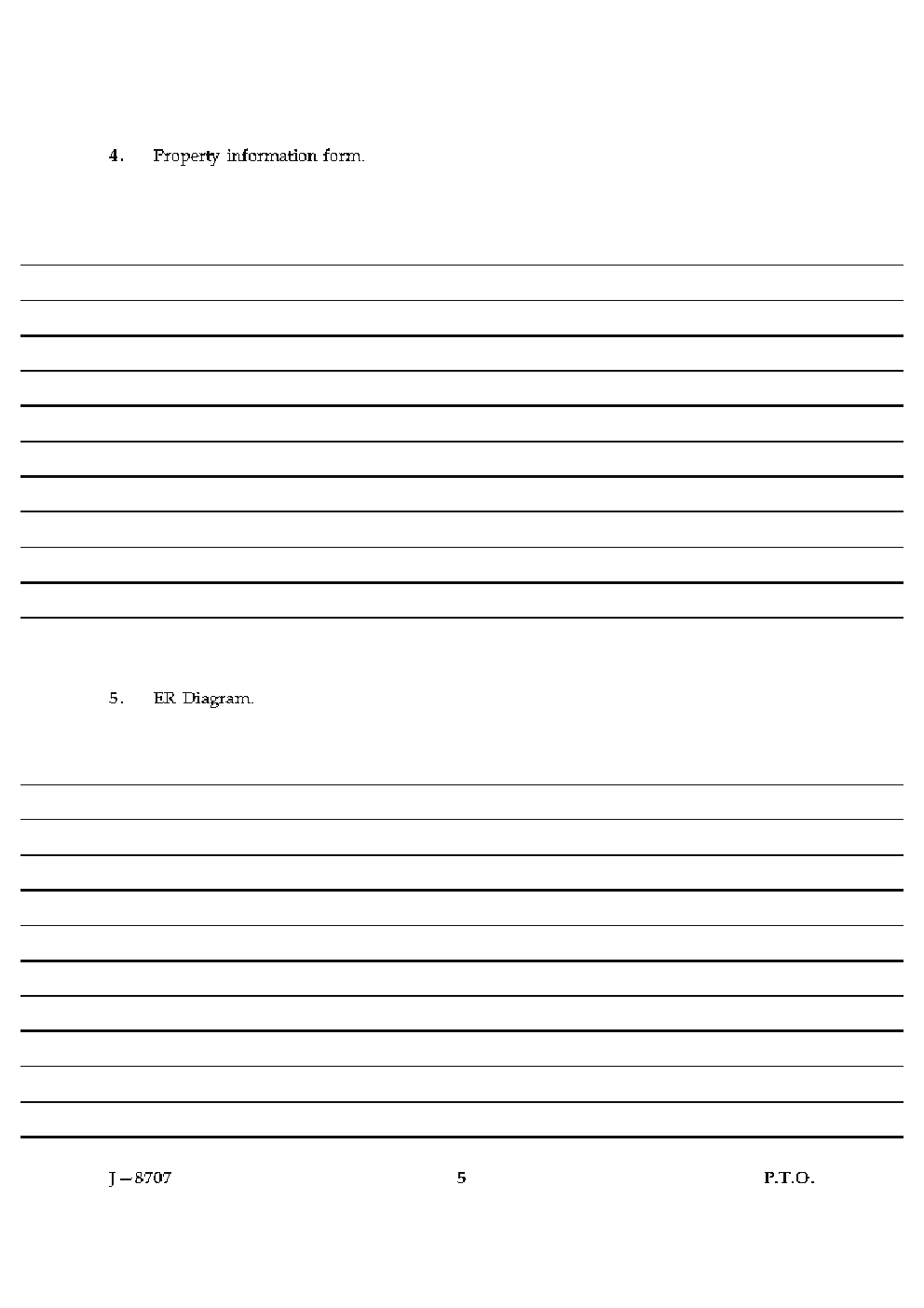 CBSE UGC NET Unsolved Previous Year Question Papers Computer-Science Paper-III (2004-15) - Page 5