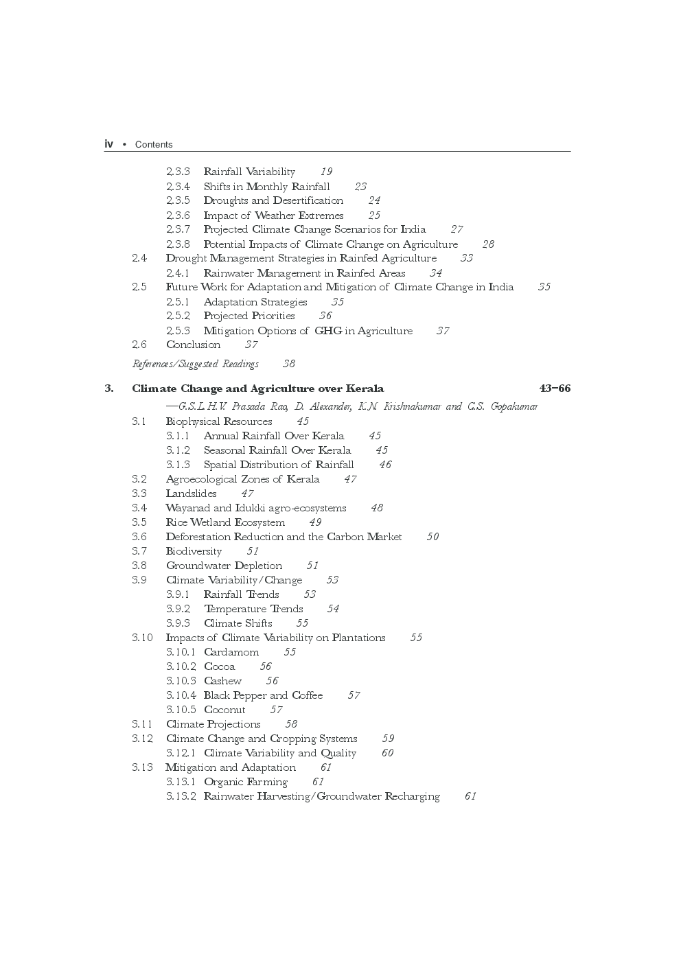 Climate Change And Agriculture Over India - Page 5