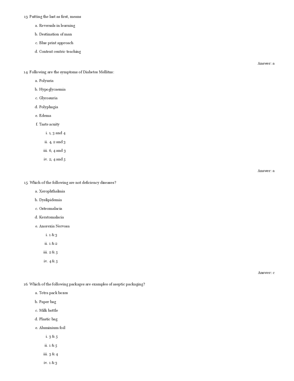 CBSE UGC NET Previous Year 2012-13 Solved Question Paper Home Science Paper-III(June-Dec) - Page 4
