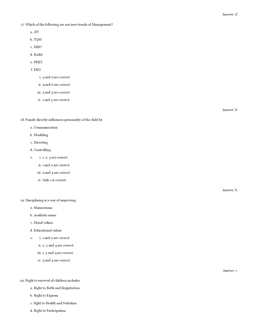 CBSE UGC NET Previous Year 2012-13 Solved Question Paper Home Science Paper-III(June-Dec) - Page 5