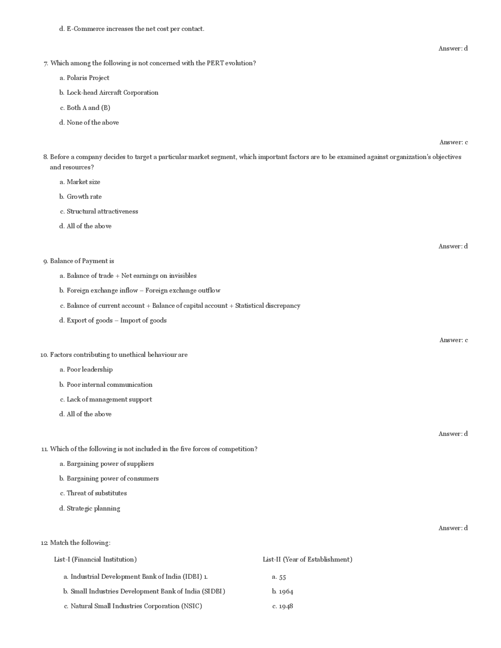 CBSE UGC NET Previous Year 2012-13 Solved Question Paper Management Paper-III(June-Dec) - Page 3
