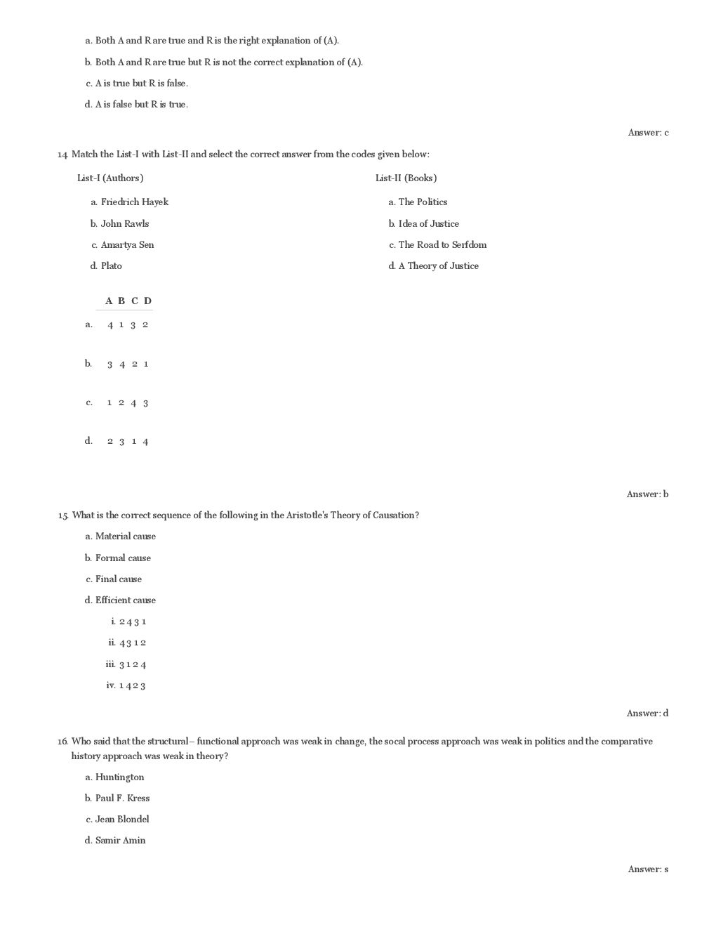 CBSE UGC NET Previous Year 2012-13 Solved Question Paper Political Science Paper-III(June-Dec) - Page 4