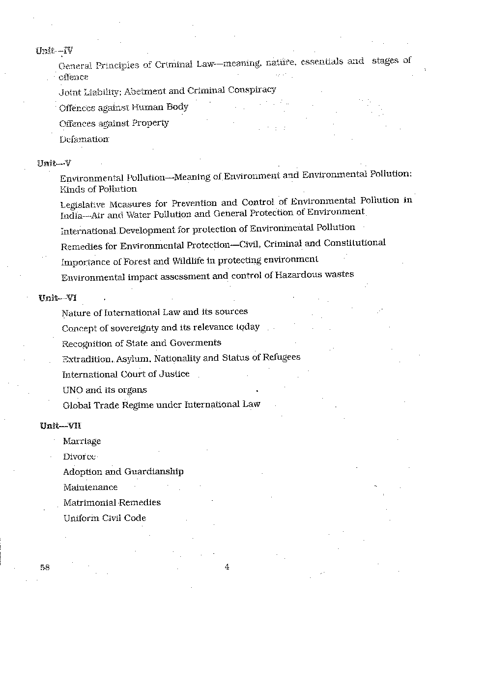 CBSE UGC NET  Law Syllabus 2016 - Page 5