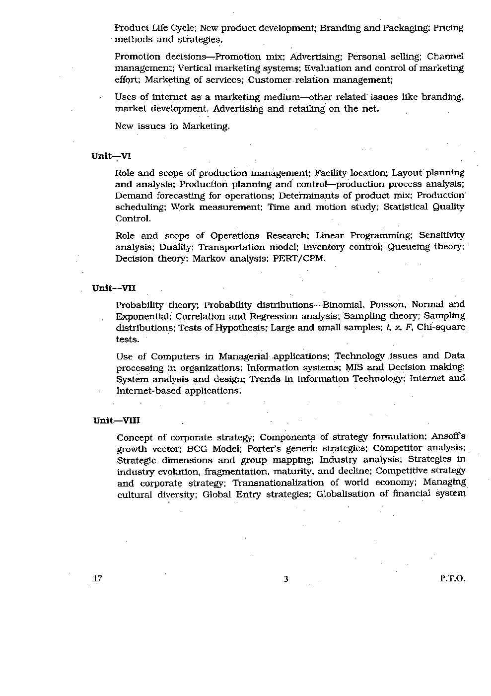 CBSE UGC NET Management Syllabus 2016 - Page 4