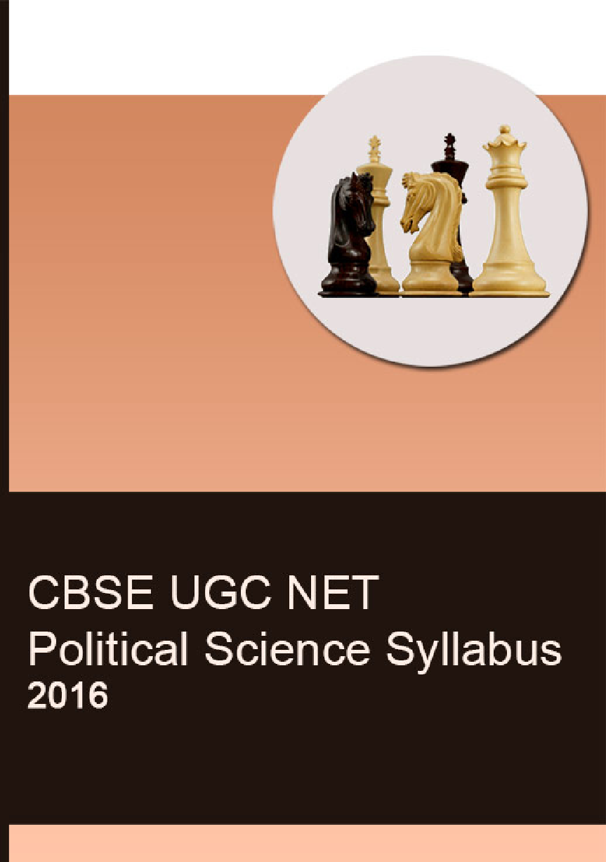 CBSE UGC NET Political Science Syllabus 2016 - Page 1