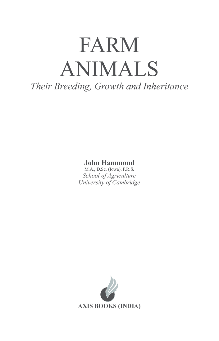 Farm Animals their Breeding, Growth and Inheritance - Page 3