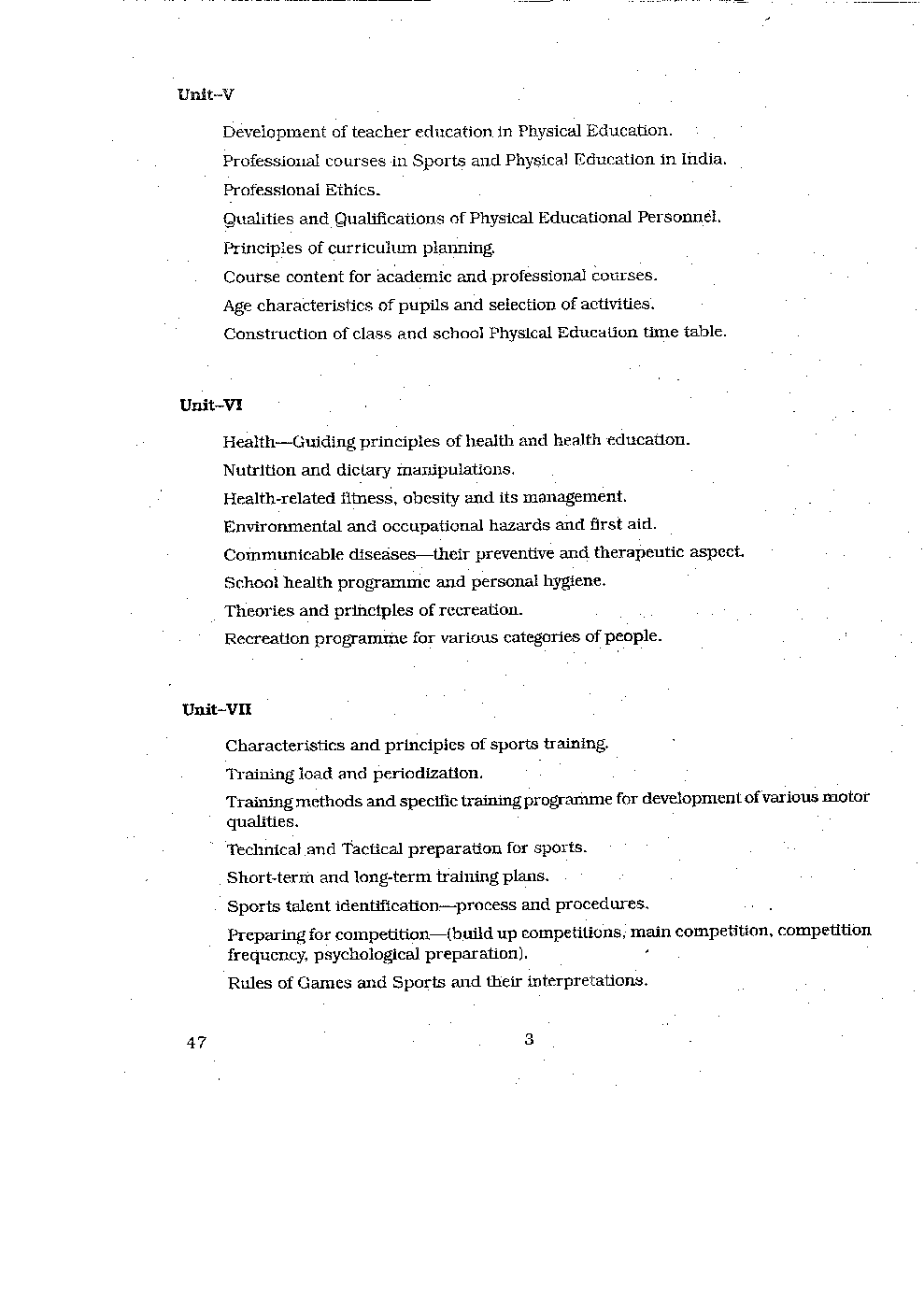 CBSE UGC NET Physical Education Syllabus 2016 - Page 4