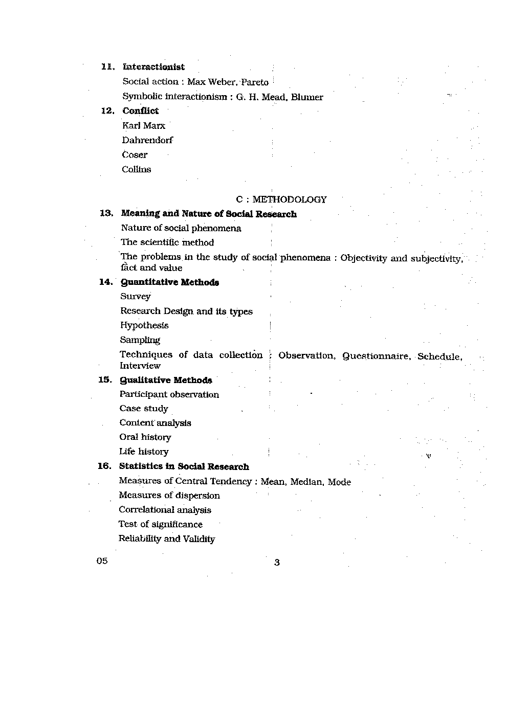 CBSE UGC NET Sociology Syllabus 2016 - Page 4
